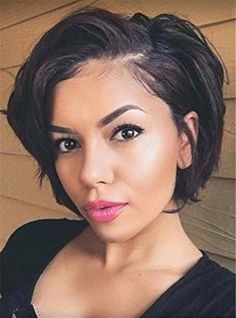 Pixie Cut Wigs Short Human Hair Wigs, Short Straight Wigs 1B Color : Beauty. On Sale Short Wave, Textured Bob, Short Human Hair Wigs, Hair Bob, Trending Hairstyles, Short Wigs, Short Hair With Layers, Hair Lace, Short Bob Hairstyles