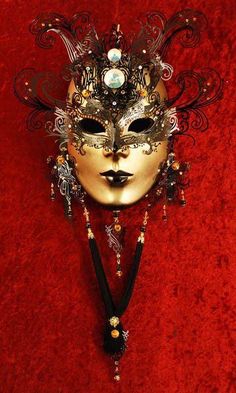 Joy Masquerade Mask | VIVO Masks Venice Mask, Venetian Carnival Masks, Antique Porcelain Dolls, Masked Ball, Carnival Of Venice, Venetian Masquerade, Venetian Masks, Venetian Mask, Mardi Gras Mask