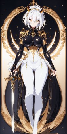 #anime #girl #knight #art #animegirl #epic Sailor Moon Character Design, Deadpool Pikachu, Trippy Cartoon, Anime Knight, White Knight, Anime Demon Boy, Female Armor, Super Hero Outfits, Female Knight