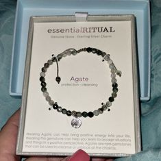 Adjustable Green Agate Stone Bracelet With Silver Tree Charm. Comes The Gift Box As Shown! Adorable As A Gift Or Spoil Yourself. Jelly Shoes, Silver Tree, Green Agate, Women Essentials, Key Card Holder, Blush Makeup, Agate Stone, Adjustable Bracelet, Stone Bracelet