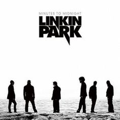 the cover art for linkin park's album, which features silhouettes of people standing