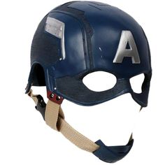 XCOSER Superhero Captain America Helmet Steve Rogers Full Head Resin Mask Cosplay Costume Helmet HelmetBlue- Xcoser International Costume Ltd. Blue Masks And Prosthetics For Cosplay Events, Superhero Masks For Cosplay Events, Superhero Costume Accessories For Cosplay, Superhero Costume Accessories For Comic-con, Superhero Costume Accessories For Cosplay Events, Superhero Costume Accessories For Themed And Cosplay Events, Captain America Helmet, Superhero Captain America, Steven Rogers