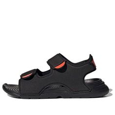 (BP) adidas Swim Sandal Sandals Black/Orange FY8936 Summer Sport Sandals Scratch-resistant, Sporty Non-slip Training Sandals, Black Slide Sport Sandals For Outdoor Activities, Sporty Non-slip Sandals For Streetwear, Sporty Non-slip Open Toe Sport Sandals, Adidas Logo Sport Sandals, Black Sporty Breathable Sandals, Casual Black Sport Sandals For Training, Comfortable Open Toe Sport Sandals