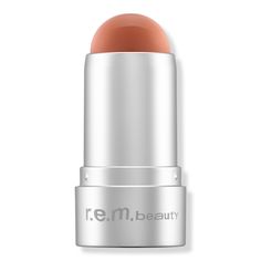 Eclipse Cheek & Lip Stick -  r.e.m. beauty eclipse cheek & lip stick gives a flush of natural-looking luminous color with a hydrating, creamy formula that melts to a second skin finish.    Benefits     two-in-one balm in an easy-to-use stick second skin finish breathable feeling comfortable on cheeks and lips clean ingredients vegan sustainable packaging     Key Ingredients     infused with ultra-hydrating ingredients like jojoba seed oil and grape fruit extracts     Features     2022 Allure Rea Nice Makeup, Rem Beauty, R E M Beauty, Makeup Images, Desired Reality, M Beauty, Luminous Colours, Cream Blush, Clean Ingredients