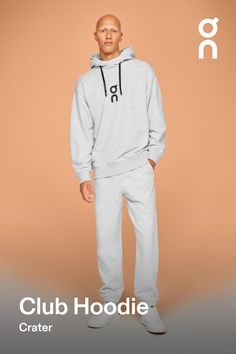 Your new favorite hoodie. Engineered for life off the track, it’s easy and versatile – made for casual comfort Casual. Cozy. Comfy. - From post-training cool-downs to chill-out time and travel – this hoodie really does it all. What can we say? We love a hardworking wardrobe staple with a laid-back attitude. Made to throw on and get going. Sorted. Heritage sports styling - Inspired by heritage sports styling. Made for modern athletes. Below its clean and simple look, the Club Hoodie is engineered Hoodie Cozy, Workout Hoodie, Post Workout, The Club, High Tech, For Life, Wardrobe Staples, Layering, Organic Cotton