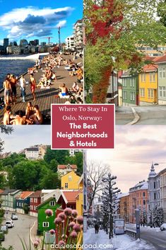 Where To Stay In Oslo: The Best Neighborhoods & Hotels Norway On A Budget, Oslo Norway Photography, Oslo Norway Travel