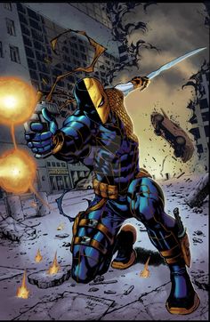 Deathstroke by Heubert Khan Michael Deathstroke Fanart, Deathstroke Dc, Dc Comics Vs Marvel, Marvel And Dc Characters