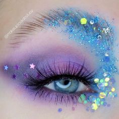 Perfect Color Combinations, Vegan Cosmetics, Cosmetic Glitter, Eye Look, Sparkle And Shine, Gorgeous Eyes, Shine On, Gay Pride