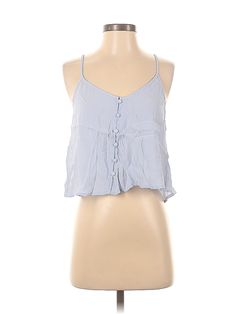 Forever 21 Sleeveless Blouse Size: Small Tops - used. 100% RAYON | Forever 21 Sleeveless Blouse: Blue Tops - Size Small Cheap Forever 21 Cotton Blouse, Cami Top, Small Tops, Cami Tops, Sleeveless Blouse, Sleeveless Top, Forever 21, Women Handbags, Womens Tops