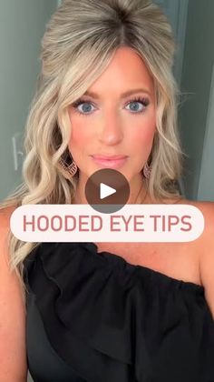 58K views · 4.1K reactions | Some of my favorite hooded eye tips! | Rachel Bowling Diana Hairstyles, Eye Shadow Tips, Dry Curl, Red Hair Looks, Eye Tricks, Eyebrows Makeup, Beauty Tips Hair, Make Up Tricks, Eyes Nails