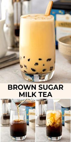 #SparklingSeltzerCreations Chai Boba Tea Recipe, Chai Bubble Tea, Chai Milk Tea, Easy Bubble Tea Recipe, Desert Food, Boba Tea Recipe, Boba Recipe, Bubble Tea Flavors, Anti Diet