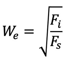 an image with the word we = fs on it, and two equal numbers