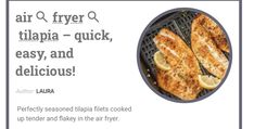 Fryer Recipes, Air Fryer Recipes, Air Fryer