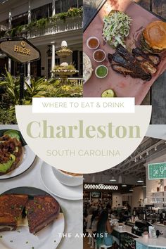 The Best Places to Eat in Charleston, SC - The Awayist Charleston Coffee Shops, Restaurants In Charleston Sc, Charleston Sc Restaurants, Charleston Travel Guide, Charleston Restaurants, Southern Travel