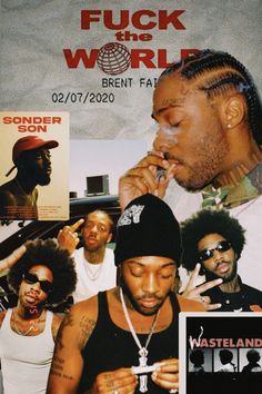 Brent Faiyaz Aesthetic Wallpaper Collage, Brent Faiyaz Aesthetic Wallpaper, Brent Faiyaz Wallpaper, Christopher Wood, Hip Hop Poster