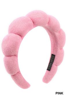 SPA SPONGE TERRY TOWEL HAIR HEADBAND- EXTRA ABSORBENT- SOFT TERRY FABRIC- PREVENT FROM HAIR GETTING WET DURING FACE WASH- WORKS FOR ALL HAIR TYPES- LENGTH: 6.7", TERRY WIDTH: 1.7" Towel Headband, Spa Hair, Getting Wet, Hair Headband, Spa Headband, The Spa, Terry Towel, Spa, Hair