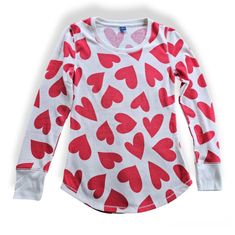 New Without Tags. The Brand Label Has Been Cut Out. Lightweight Heart Print Long Sleeve Thermal In Off White & Red. Bit Of A Jewel Neckline, With Plenty Of Stretch. 59% Cotton 39% Polyester 2% Spandex Xs: Armpit To Armpit: 15" S: Armpit To Armpit: 15.5" Red Heart Print Top For Valentine's Day, Thermal Top, Navy Tops, White Heart, Navy Color, Heart Print, Old Navy, Cut Out, Long Sleeve Tees