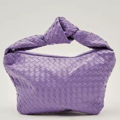 Women Handbag Pu Leather Woven Handbag Fashion Shoulder Bag Purse Woven Handmade Hobo Hand Clutch Bag (Medium. Lavender) Purple Clutch Bag For Everyday Use, Purple Pouch Bag For On-the-go, Purple Rectangular Hobo Bag For Shopping, Rectangular Purple Hobo Bag For Shopping, Purple Leather Rectangular Hobo Bag, Purple Bags With Braided Handles For Daily Use, Purple Tote Bag With Braided Handles, Chic Purple Pouch Shoulder Bag, Soft Leather Clutch For Errands