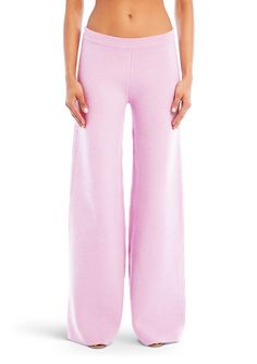 Mid rise, wide leg knit pants. Relaxed fit. Pair with our Carley Cardigan for a matching set look. Shown here in Ballet Pink. 45% Viscose, 28% Polyester, 21% Acrylic, 6% Wool Made in China Model is 5'10" wearing size S Style No. 4653-14 Wide Leg Knit Pants, Romper And Jacket, Knit Shoes, Knit Outerwear, Ballet Pink, Frankies Bikinis, Denim Accessories, Evening Shoes, Swimwear Sale