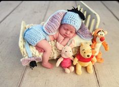 Eeyore Outfit, Eeyore Crochet, Crochet Eeyore, Winnie The Pooh Outfit, Crochet Photography, Crochet Baby Costumes, Baby Piglets, Baby Costumes Girl, Baby Twins