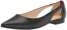 PRICES MAY VARY. Tommy Hilfiger's VELAHI pointy toe flat with small cut out detail and signature global stripe ribbon up the inside of the back counter sure to make any outfit pop! Pointed Toe Slip on Closure Imported Fitted Flats For Summer Workwear, Fitted Flats For Work In Summer, Fitted Summer Flats For Workwear, Summer Workwear Fitted Flats, Fitted Flats For Office Use In Spring, Pointy Toe Flats, Striped Ribbon, Tommy Hilfiger Women, Luxury Store