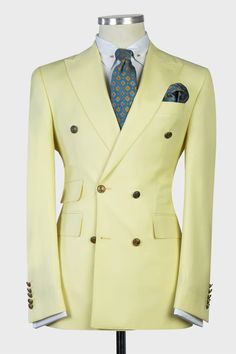 Yellow Suit, Suits Prom, Girls Dress Shop, Prom Suits, Prom Style, Slim Fit Blazers, Black Sequin Dress, Men’s Suits, Wedding Suits Men