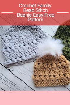 Create this cozy easy crochet beanie with this free pattern!