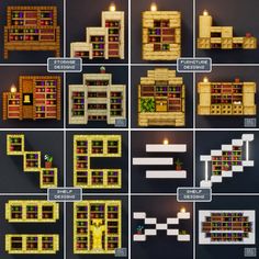 the instructions for how to make a minecraft house in 8 easy steps with pictures