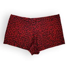 ♥️🖤Handmade red leopard micro mini shorts 🖤♥️ stretchy 4 way stretch nylon & spandex fabric Available in sizes XS/S, M/L & L/XL *PLEASE READ* measurements below before purchasing to get correct size Flat measurements  -XS/S- labeled as the S 13 1/2" across top width (27" total) 1 1/4" inseam length 8 1/2" front rise length 11 3/4" back rise length 8 1/2" side length 10 1/2" Leg opening width -M/L - labeled as the M 14 1/4" across top width (28 1/2" total) 1 1/2" inseam length 9 1/2" front rise length 13" back rise length 9 1/4"" side length 11 1/2" Leg opening width  -L/XL -labeled as the L 16 1/2" across top width (33" total) 2 1/2" inseam length 7 1/2" front rise length 11 3/4" back rise length 8 1/2" side length 12" Leg opening length  Please note price covers fabric & labor, as this Palmer Ak, 2000s Clothing, Leopard Shorts, Red Leopard, Animal Print Fashion, Sleep And Loungewear, Mini Short, Mini Mini, Mini Shorts