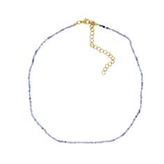 Tai Collection 2mm Stone Bead 3 Inch Extender Fits all Allie + Bess charms No Custom Sizing Dainty Beaded Charm Necklace With Round Beads, Dainty Beaded Charm Necklace, Dainty Necklace With Lobster Clasp And Round Beads, Gift Charm Necklaces With Single Strand And Round Beads, Gift Single Strand Charm Necklace With Round Beads, Dainty Crystal Necklace With Tiny Beads, Gemstone Beads Charm Necklaces As Gift, Gemstone Bead Charm Necklaces As Gifts, Gift Charm Necklaces With Round Gemstone Beads