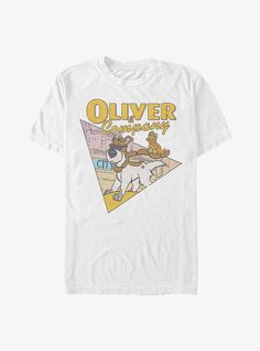 Lightweight 100% combed ring spun cottonWash cold; dry lowImportedListed in men's sizes Company Merch, Oliver Company, Disney Ducktales, Oliver And Company, City T Shirt, T Shirts White, Disney Sleeping Beauty, Company Shirts, Tall Hoodies