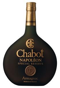 a bottle of chabot napoleon special reserve