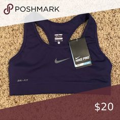 Nike Sports Bra . Nike Intimates & Sleepwear Purple Fitted Sports Bra For Training, Fitted Purple Sports Bra For Training, Purple Go-dry Sports Bra For Gym, Nike Blue Sports Bra With Moisture-wicking, Nike Blue Moisture-wicking Sports Bra, Purple Go-dry Sports Bra For Training, Purple Moisture-wicking Sports Bra For Running, Purple Moisture-wicking Activewear For Sports Events, Purple Sports Bra For Sports