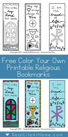 Scripture Bookmarks, Bookmarks Coloring, Saint Coloring, Bookmark Printable, Bible Bookmark