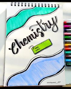 an open notebook with crayons and markers next to it that says, cheesy