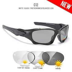 Outdoor Sports Polarized Sunglasses For Men and Women Gender: MEN Style: Goggle Department Name: Adult Frame Material: Polycarbonate Lenses Optical Attribute: UV400 Lenses Optical Attribute: Anti-reflective Lenses Optical Attribute: Polarized Eyewear Type: Sunglasses Lens Height: 38mm Lenses Material: TAC Item Type: Eyewear Lens Width: 60mm / 2.36 inch Bridge Width: 19mm / 0.75 inch Temple Length: 132mm / 5.20 inch Total Width: 145mm / 5.71 inch Suitable for face: Round face, Oval face, Squared face, Long face Package include: Recycled Box ,Pouch, Clean Cloth, Test card Function: Anti UVA/UVB , polarized Use: Surfing-Party-Shopping-Driving-Beach Sunbath 9 Different colors could be chosen, and color C9 is night vision goggles ( for night driving/fishing/jogging) Packing Accessories: Zipper Funky Sunglasses, Surf Party, Oval Face, Test Card, Pilot Sunglasses, Long Faces, Shield Sunglasses, Avant Garde Fashion, Square Faces