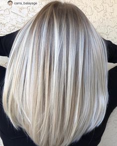 Best Long Hair Ideas Frosted Hair, Silver Hair Color, Silver Grey Hair