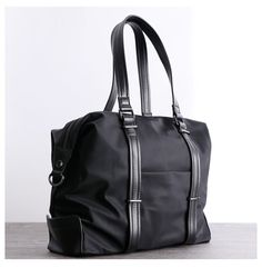 Overview： Design: Womens Nylon Leather Gym Handbags Womens Black Nylon Gym Purse Nylon Work Shoulder Purse for LadiesIn Stock: Ready to Ship (2-4 days)Include: Only BagCustom: NoColor: BlackLeather: Nylon, LeatherMeasures: 39 cm x 35cm x 14cm Weight: 0.65kgSlots: 2 main slots, 2 zipper slot, 1 phone pocket, 1 wallet pocket, 2 side slotsAccessories(option): NoneStyle: Womens Nylon Leather Gym Handbags Womens Black Nylon Gym Purse Nylon Work Shoulder Purse for LadiesVery durable (At least 5 Years) Gym Purse, Gym Handbag, Black Nylon, Black Nylons, Shoulder Purse, Gym Bag, Slots, Women Handbags, Purse