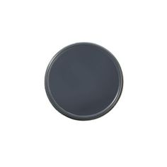 an empty black plate on a white background