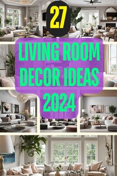 living room decor ideas for the year 2012 - 2014, including couches and chairs