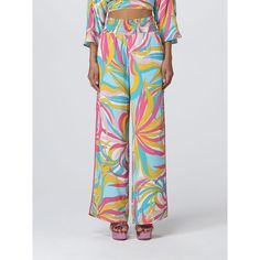 Spring/Summer 2023 Pinko Pants Woman Multicolor Size Type: Int Sku: Gig-100105a0h4 ~ Sh7 Welcome To The Official Luosophy Poshmark Closet! Luosophy Is A Luxury Brand Reselling Company Founded In San Diego, Ca From 2016. All Our Products Are Imported From Italy And Sold In The Usa. We Do Our Best To Provide High Fashion, Luxury Items At Affordable Prices. We Guarantee All Our Products Are 100% Authentic. Shop With Us And You Will Forget About Shopping At Department Or Brand Name Stores. Our Price Chic Viscose Pants For Vacation, Spring Multicolor Wide Leg Pants, High Waist Viscose Bottoms For Spring, Multicolor Pants For Spring, Spring Vacation Bottoms In Viscose, High Waist Viscose Pants For Spring, Multicolor Vacation Pants For Spring, Multicolor Pants For Spring Vacation, Multicolor Spring Vacation Pants