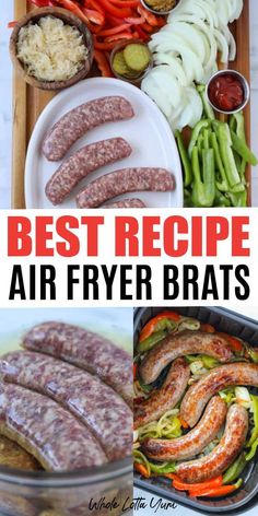 the best recipe for air fryer brats