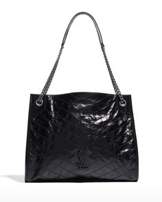 Ysl Crossbody Bag Neiman Marcus, Ysl Bag Maxi, Ysl Bag Neiman Marcus, Ysl Purse Neiman Marcus, Ive Saint Laurent Bags, Ysl Niki Baby Bag, Ysl Niki Bag Baby, Ysl Black Bag Neiman Marcus, Saint Laurent Big Bag