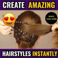 Magic Hair, Hair Comb, Hair Accessory, You Deserve, Comb, Feel Like, Hair Accessories, Queen, Hair Styles