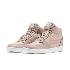 WMNS Nike Ebernon Mid-Top Pink Womens AQ1778-200 Sneakers Pink, Mid Top Sneakers, Dream Doll, Mid Top, Fashion Performance, Stylish Sneakers, Perfect Pair, Your Perfect, Nike