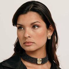 The Mallorca Choker in Black – MONTSERRAT New York Standing Out From The Crowd, Denim Set, Black Pearls, Free Tote, Choker Set, Black Choker, Recycled Sterling Silver, Black Pearl, Gold Vermeil