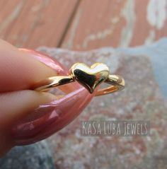 Thanks for the kind words! ★★★★★ "This ring is beautiful and dainty. My daughter loves it." Jessica A. https://etsy.me/3bnkGe8 Rings Infinity, Love Promise, Vero Beach Fl, Gold Heart Ring, Gold Promise Rings, Infinity Heart, Vero Beach, Ring Sale, Cute Rings