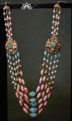 Beads Necklace Ideas Indian, Fashion Jewelry Necklaces Gold, Modern Gold Jewelry, Pearl Jewelry Design, Pearl Necklace Designs, Jewelry Set Design, Beaded Necklace Designs, Antique Bridal Jewelry