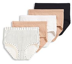 Time for an intimates refresh? (They're somehow always getting lost in the wash!) Boost your collection with these comfortable, full-coverage fit brief panties. From Jockey®. Summer Cotton Bottoms With Full Coverage