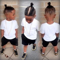 Pinterest: Niki Lola'Monroe✨ Baby Boy Curly Hair, Boy Curly Hair, Curly Hair Cut, Boys Haircut Styles, Black Boys Haircuts, Boy Braids Hairstyles, Black Kids Fashion, Baby Boy Haircuts